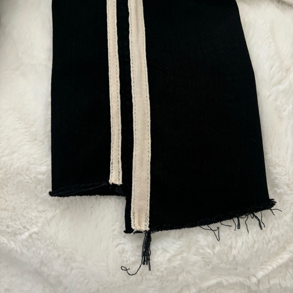 MOTHER Insider Crop Step Fray in Guilty Racer Jeans Size 26 - Picture 7 of 16